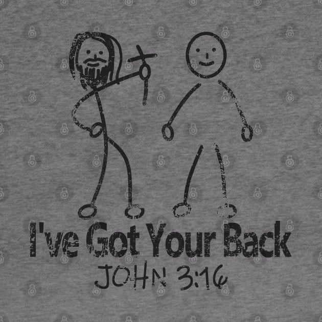 Jesus Has Your Back by Etopix